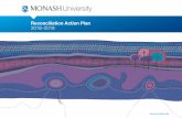 Reconciliation Action Plan 2016–2018 - Monash University · Reconciliation Action Plan affirms the University’s commitment to advancing the education and research aspirations