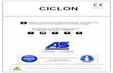 Montageanleitung Ciclon AS - as-torantriebe.de · 3 x 1,5² 4 x 1,5² 4 x 0,5² 2 x 1,0² ... Motor 1 Phase Motor 2 Phase Motor 2 COM Motor 1 COM Der Drehtorantrieb CICLON verfügt