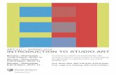 college.wfu.educollege.wfu.edu/art/pdf/WFU-StudioArtCoursesSP18.pdf · SFAC 8 Prof. Jennifer Gentry. Josef Albers, Interaction ofCoIor (det,) ART 111 | SPRING 2018 INTRODUCTION TO