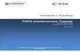 Sentinel-1 Toolbox TOPS Interferometry Tutorialstep.esa.int/docs/tutorials/S1TBX TOPSAR Interferometry with Sentinel-1 Tutorial.pdf · TOPS Interferometry Tutorial 2 Interferometry