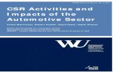 CSR Activities and Impacts of the Automotive Sector · CSR Activities and Impacts of the Automotive Sector André Martinuzzi, Robert Kudlak, Claus Faber, Adele Wiman Sector profile