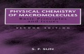 PHYSICAL CHEMISTRY OF MACROMOLECULES - unpa.edu.mxaramirez/Physical Chemistry of Macromolecules Basic... · PHYSICAL CHEMISTRY OF MACROMOLECULES Basic Principles and Issues Second
