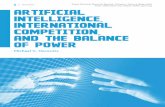 The cholar Texas National Security Review: Volume 1, Issue ... · The cholar Michael C. Horowitz Artificial Intelligence, International Competition, and the Balance of Power Texas