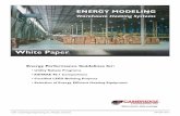 White Paper - cambridge-eng.com · This white paper summarizes the approach, results and conclusions of the first published energy modeling analysis documenting predicted energy performance