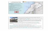LEBANON and Antichrist - crosstraining.uscrosstraining.us/Files_Eschatology/Lebanon_and_Antichrist.pdf · 2 Lebanon has made progress toward rebuilding its political institutions