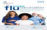 Flu vaccination: Who needs it and why? · This leaflet explains how you can help protect yourself and your children against flu this coming winter, and why it’s very important that