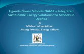 Michael Ahimbisibwe Acting Principal Energy Officer · Michael Ahimbisibwe Acting Principal Energy Officer REPUBLIC OF UGANDA Ministry of Energy and Mineral Development . Outline