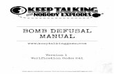 MANUAL BOMB DEFUSAL - bombmanual.com · 7/19/2019 KeepTalkingandNobodyExplodes-BombDefusalManual-en-v1 file:///C:/work/ktane/Manual/build/en/print/source_html/index.html 6/ 23 On