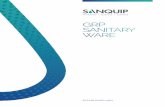 GRP SANITARY WARE - emjplastics.com · AT THE FOREFRONT OF GRP SANITARY WARE IN THE UK For over 50 years EMJ Plastics has led the way with GRP sanitary ware products with its ‘Sanquip’
