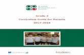 Grade 2 Curriculum Guide for Parents 2017-2018 · RIS Grade urriculum Guide - î ì í ô 2 Dear Parents This Guide has been created to provide you with an overview of the curriculum