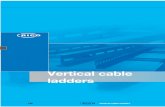 Vertical cable ladders - rico.de · Vertical cable ladders for wall mounting 200 (Load class 1.0kN/maund 1.75kN/m) Vertical cable ladder components 204 Vertical cable ladders for