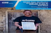 PAYGO: Solar distribution through pay as you go business ... · 1 PAYGO: Solar distribution through pay as you go business models in East Africa Africa is a continent of one billion