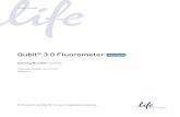 Qubit 3.0 Fluorometer - Thermo Fisher Scientifictools.thermofisher.com/content/sfs/manuals/qubit_3_fluorometer_man.pdf · user guide Qubit® 3.0 Fluorometer Catalog Number Q33216