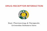 DRUG RECEPTOR INTERACTIONDRUG RECEPTOR INTERACTIONocw.usu.ac.id/course/download/1110000102-basic-biology-of-cell-3/bbc... · Non competitive receptor antagonist III. Partial Agonist