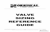 VALVE SIZING REFERENCE GUIDE - norrisealwellmark.comnorrisealwellmark.com/wp-content/uploads/2016/10/Valve_Size_Manual.pdf · Cv and Flow Sizing Formulas ..... 6 CV Formulas for Liquid