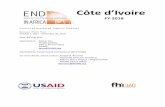 Côte d’Ivoire - endinafrica.org · SOP Standard operational procedures STH Soil-Transmitted Helminthiasis TEC Trachoma expert committee TEO Tetracycline eye ointment TF Trachomatous