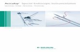 Aesculap Special Endoscopic Instrumentation · . 3 Aesculap Endoscopic Technology Insufflation needles Insufflationsnadeln 6 Trocars and Accessories Trokare und Zubehör 7 - 8 Retraction