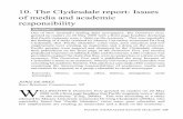 DIVERSITY, IDENTITY AND THE MEDIA 10. The Clydesdale ...1)_10_clydesdale... · PACIFIC JOURNALISM REVIEW 15 (1) 2009 149 DIVERSITY, IDENTITY AND THE MEDIA 10. The Clydesdale report: