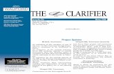 Project Updates - jrwauford.comjrwauford.com/wp-content/uploads/2019/02/Winter-Clarifier-for-Website.pdf · The Clarifier Columbia, Tennessee All reports required for the EPA Administrative
