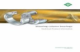 Technical Product Information - Schaeffler Group · Angular contact ball bearings SKL Bearings of this series can support axial forces in one direction. In order to support radial