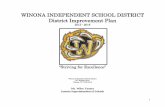 WINONA INDEPENDENT SCHOOL DISTRICT District Improvement 2015 - 2016...3 Winona Independent School District