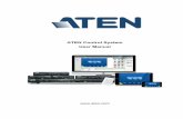 ATEN Control System User Manual - assets.aten.com · ATEN Control System User Manual ii EMC Information FEDERAL COMMUNICATIONS COMMISSION INTERFERENCE STATEMENT This equipment has