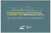 scientific program - icpp-spp.org · Munich, ermany - uly 1-6, 2018 htt:icsorg oyright Society o Porhyrins Phthalocyanines nternational onerence on Porhyrins and Phthalocyanines Program