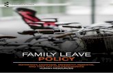 FAMILY LEAVE POLICY - essex.ac.uk · Statutory Adoption Pay (SAP) for 39 weeks. n Employees with more than one year’s continuous service before the commencement of Adoption Leave