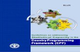 Country Programming Framework (CPF) · Country Programming Framework (CPF) of FAO. These guidelines have been written for development These guidelines have been written for development