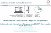 International Geoscience & GeoparksProgramme International ... · igcp 2018 new project proposal call & preparation of the 4th igcp council meeting. natural sciences igcp evaluation