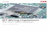 IET Wiring regulations BS 7671 18th edition · 4 IET WIRING REGULATIONS . BS 7671 18TH EDITION — Transient overvoltage protection . Safeguarding your electrical systems — Why