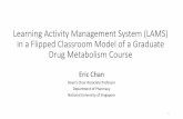 Learning Activity Management System in a Flipped Classroom ...cdtl.nus.edu.sg/tlhe2018/programme/slides/Lemongrass/Eric_CHAN.pdf · • LAMS-PBL-Flipped Classroom is an innovative