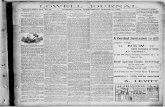 IvOWEIvlv JOURNAIv. - lowellledger.kdl.orglowellledger.kdl.org/Lowell Journal/1896/03_March/03-18-1896.pdfIvOWEIvlv JOURNAIv. I Volum* Thirty On*. 2To. 39. LOWELL, MICH., WBDITBSDAT,