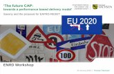 ‘The future CAP - enrd.ec.europa.eu · ‘The future CAP: towards a performance based delivery model’ Saxony and the proposal for EAFRD-RESET 30 January 2018 | Thomas Trepmann