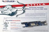 fiche Attila sept rev3 2 - intel.com · Custom Embedded Systems ATTILA Instant-DevKit ARRIA 10 FPGA FMC IDK Contact us : email : sales@reflexces.com ReFLEX CES North America / AsiaPac