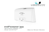 mFi Power Adapter with Wi-Fi Connectivity - Ubiquiti Networks · Device Reset Button The Device Reset button serves two functions: • Restart Restarts the device when you press and