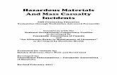 Hazardous Materials and Multiple Casualty Incidents - PAMparamedicsofmanitoba.ca/uploaded/web/pdf/Hazmat.pdf · The Incident Command System What is a Hazardous Material?What is a