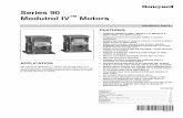 63-2631—07 - Series 90 Modutrol IV™ Motors - Honeywell · SERIES 90 MODUTROL IV™ MOTORS 3 63-2631—07 Fig. 1. Stroke. Fig. 2. Modutrol IV Motor mounting dimensions in inches