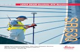 30 40 50 LEICA SR530 Geodetic RTK Receiver - bathymetrie.fr · geodetic survey, monitoring structures, and even as an OEM module delivering a continuous stream of centimeter-accuracy