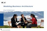Modeling Business Architecture - Hinkelmannknut.hinkelmann.ch/lectures/EA2014/EA_6_Business_Architecture.pdf · Prof. Dr. Knut Hinkelmann MSc Business Information Systems Modeling