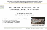 FUTURE NUCLEAR FUEL CYCLES : PROSPECTS AND CHALLENGES · Radiochemistry and Processes Department. IEMPT-10, Mito, Japan, October 8, 2008. 1/22. FUTURE NUCLEAR FUEL CYCLES : PROSPECTS