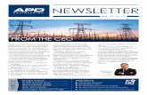 FROM THE CEO - apdeng.com.au · BHP NPI INLAND HV SCADA DEFINITION PHASE STUDY APD IS PROVIDING THE FOLLOWING SERVICES: Upgrade NPI inland HV SCADA system, specifically, the new SCADA