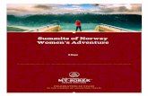 Women's Adventure Summits of Norway · to the next destination, Geilo, a charming mountain town nestled right between two national parks. Enjoy the Enjoy the resort's award-winning