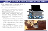 Shaft Area Profile Evaluator - Pile Dynamics · Pile Dynamics, Inc. (PDI) is the world leader in developing, manufacturing and supplying state of the art QA/QC products and systems