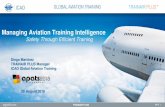 Managing Aviation Training Intelligence - apats-event.com · TRAINAIR PLUS TRAINAIR PLUS PPT 2 PPT 2 Agenda Global Aviation Growth r Outlook of Airline Demand for Pilots Pilot populations