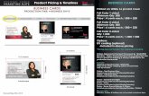 Product Pricing & Timelines BUSINESS CARDS Printed on ... · MAILING NOTE: A seed copy to your shipping address is added to the mailing to be delivered via the Post Office along with