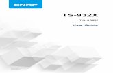 QNAP TS-932X User Guide - content.etilize.com · 1. Preface About This Guide This guide provides information on the QNAP TS-932X NAS and step-by-step instructions on installing the