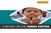 A Report on the Jumma Khutba - gallup.com.pkgallup.com.pk/wp-content/uploads/2019/04/Khutba-Content-Analysis-Report.pdfA Report on the Jumma Khutba Introduction 7 | P a g e The Friday