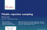 Pliable rejection sampling - researchers.lille.inria.frresearchers.lille.inria.fr/~valko/hp/serve.php?what=publications/erraqabi2016pliable... · envelope Mbbg estimate target f bf