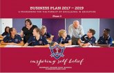 2019 BUSINESS PLAN 2017 - bunburyshs.wa.edu.au · r ts n. 8. ed , educating est. e commenced a enew elop or our new Business Plan. d, inspiring , our new vision es our ant, h This